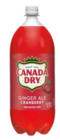 Canada Dry Cranberry Ginger Ale 2L Bottles (Pack Of 8)