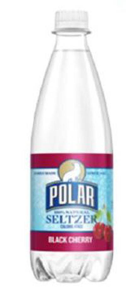 Polar Black Cherry 20 Oz Sparkling Seltzer (Pack Of 12)