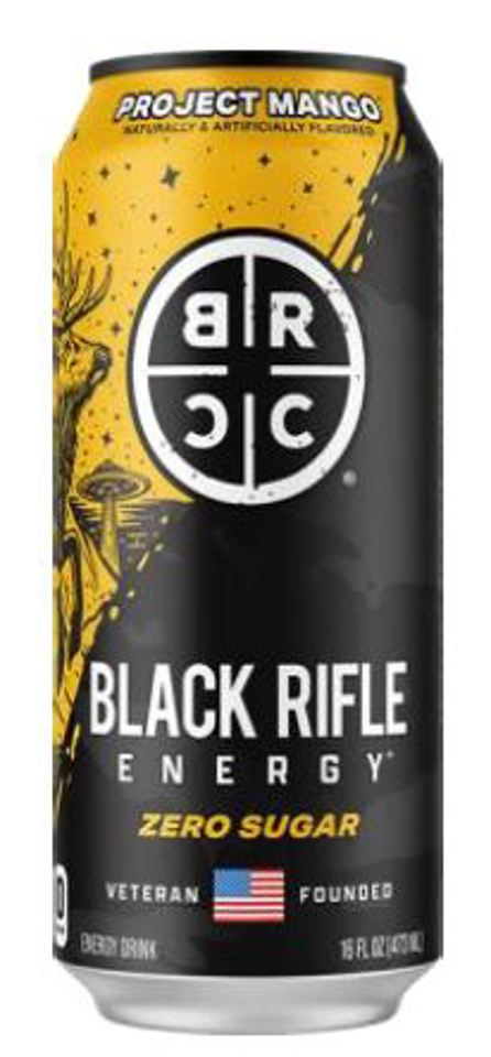 Black Rifle Project Mango 16 Oz Energy Cans Zero Sugar (Pack Of 12)