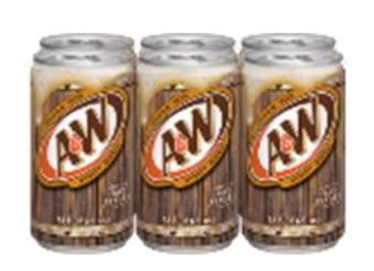 A&W Root Beer 7.5 Oz Slim Cans (6Pkx4)