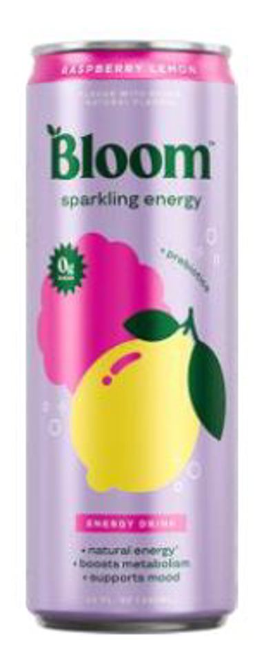 Bloom Raspberry Lemon 12 Oz Energy Cans (Pack Of 12)