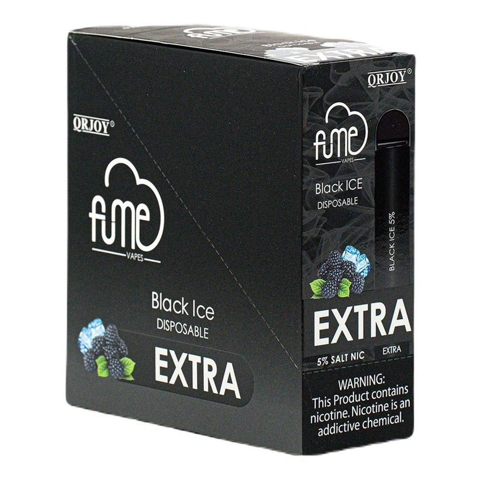 Fume Extra Black Ice 1500 Puffs Disp Vape  5%