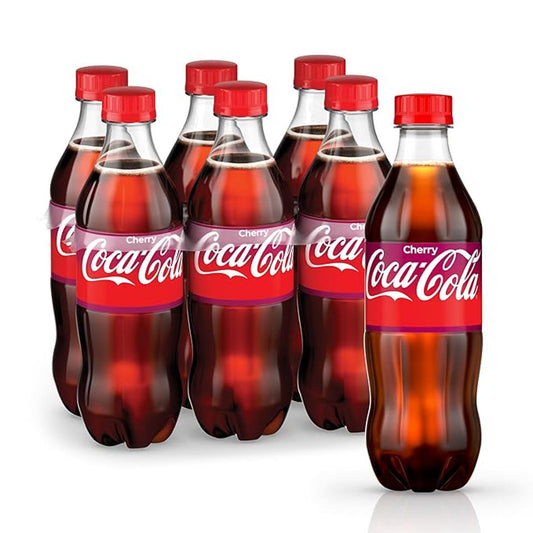 Coca Cola Cherry Bottle 16.9oz Pack of 6