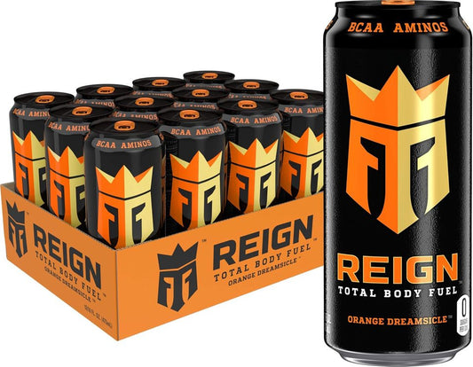 Reign Total Body Fuel Orange Dreamsicle, 16 oz. Cans Pack of 12