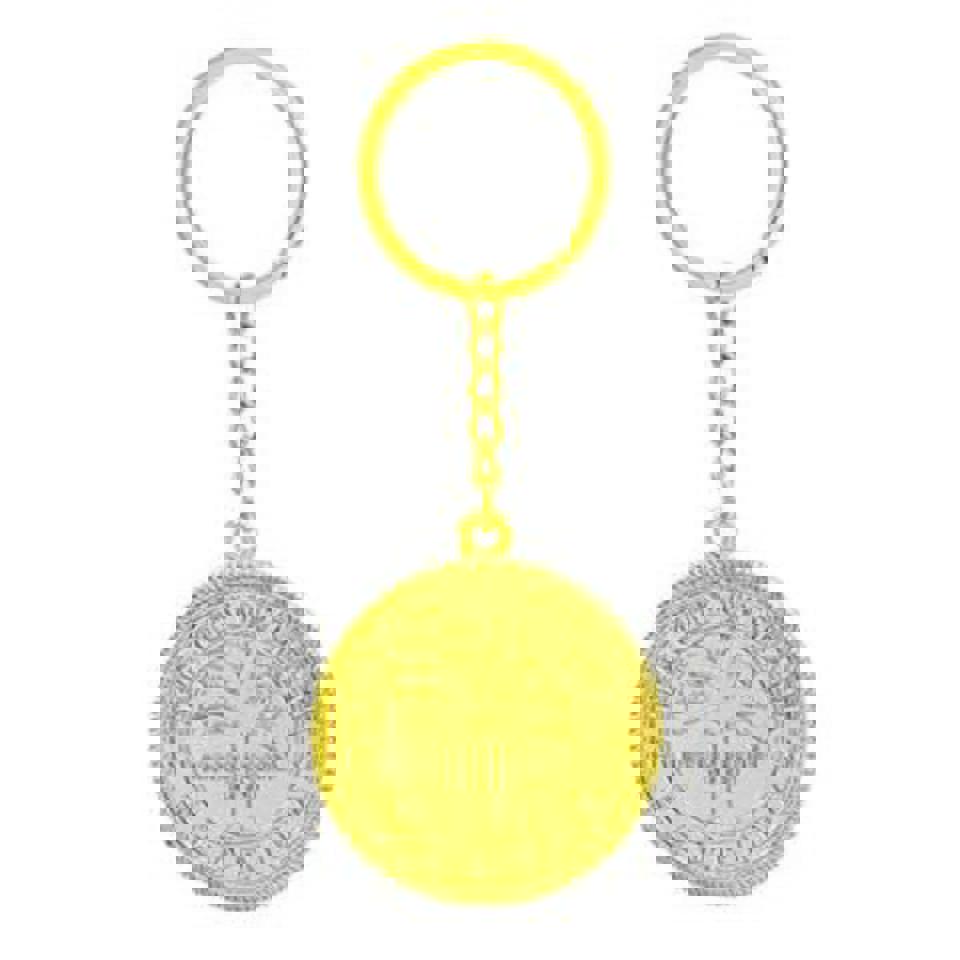 KeyChains Miami Florida Gold Coin