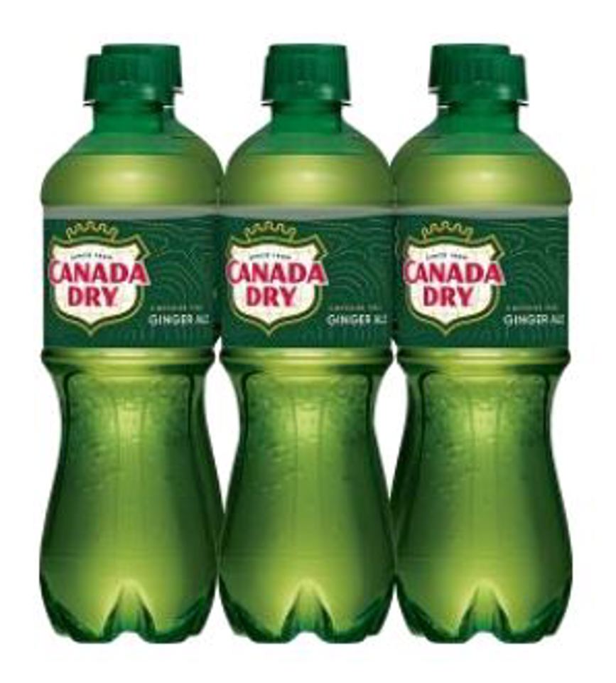 Canada Dry Ginger Ale 16.9 Oz Bottles (6pkx4)