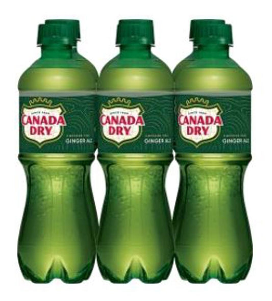 Canada Dry Ginger Ale 16.9 Oz Bottles (6pkx4)