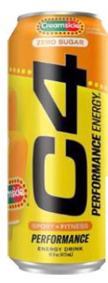 C4 Creamsicle 16 Oz Performance Energy Cans (Pack Of 12)