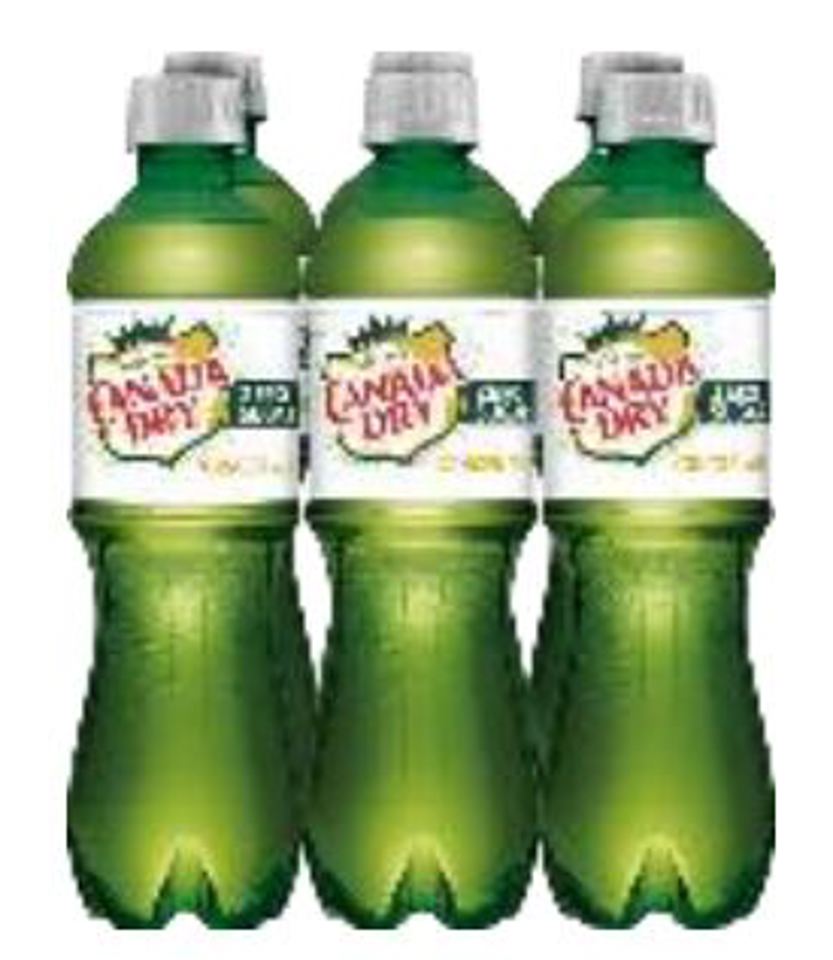 Canada Dry Ginger Ale Zero Sugar 16.9 Oz Bottles (6pkx4)