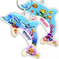 KeyChains Miami Acrylic Dolphin