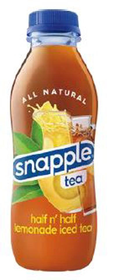 Snapple Half ‘n Half Lemonade Iced Tea 16 Oz Bottles (Pack Of 12)