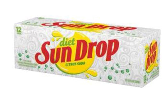 Sun Drop Diet 12 Oz Cans (12pkx2)
